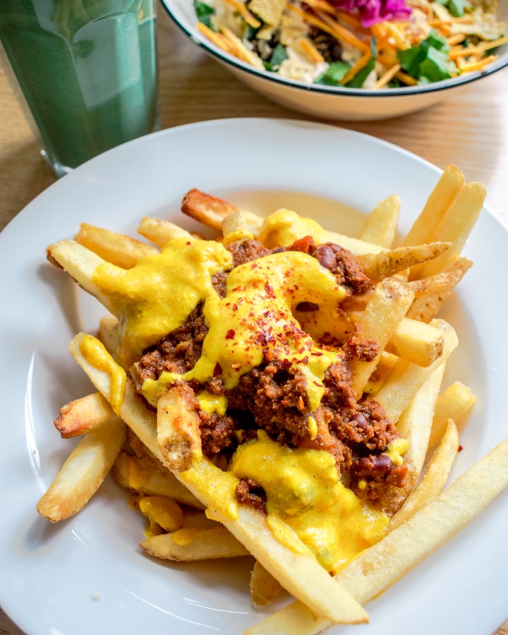 photo of Plant Café & Kitchen Chilli cheese fries shared by @theveganhopper on  09 Dec 2020 - review