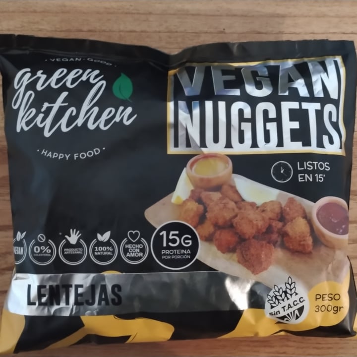 photo of Green kitchen Vegan Nuggets de Lentejas shared by @veganoporaccidente on  06 Sep 2021 - review