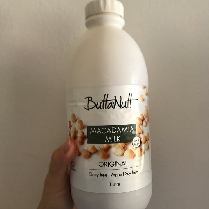 photo of ButtaNutt Macadamia Milk Original shared by @meganimal on  08 Nov 2021 - review