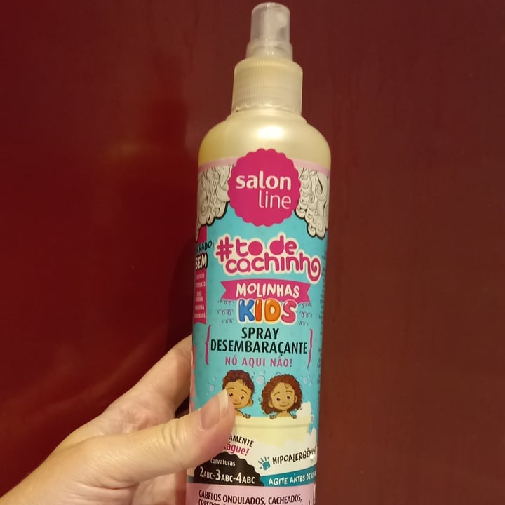 review photo of Salon line To De Cachinho Spray desembaraçante Kids shared by @paulasmsouza on 09 May 2022 - review