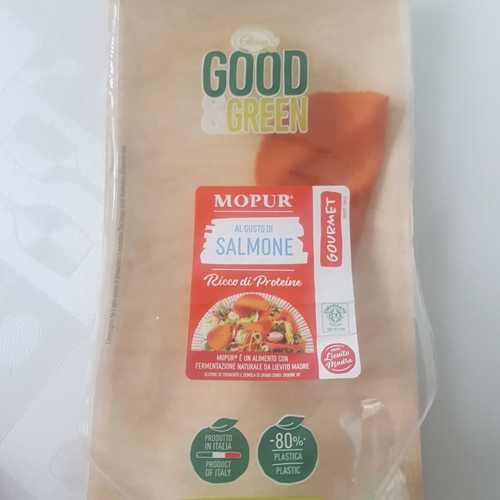 photo of Good & Green Affettato Di Mopur Al Gusto Di Salmone shared by @boomy on  23 Jun 2022 - review