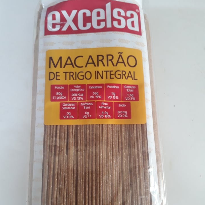 review photo of EXCELSA macarrão integral shared by @charlesvigan on 12 May 2022 - review