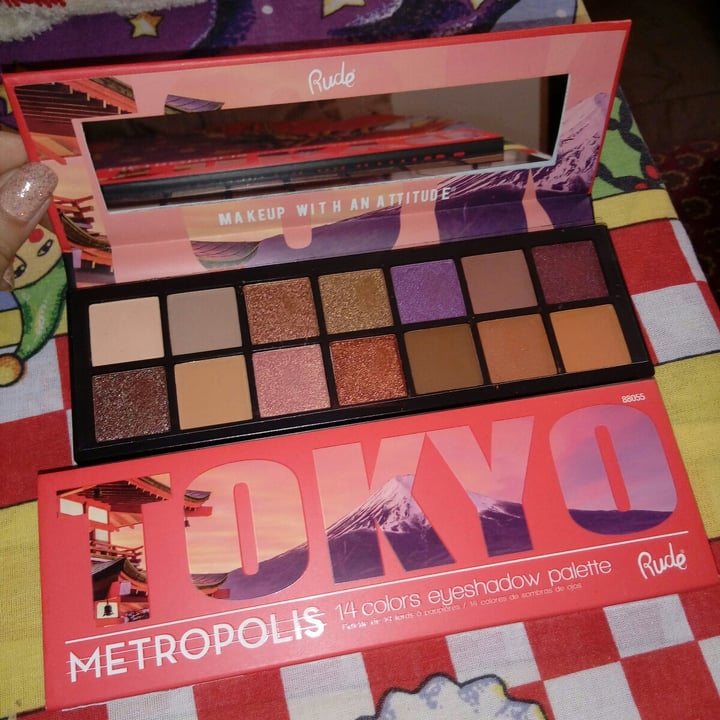 photo of Rude Cosmetics Metropolis Tokio shared by @ramirezlulu on  17 Feb 2021 - review