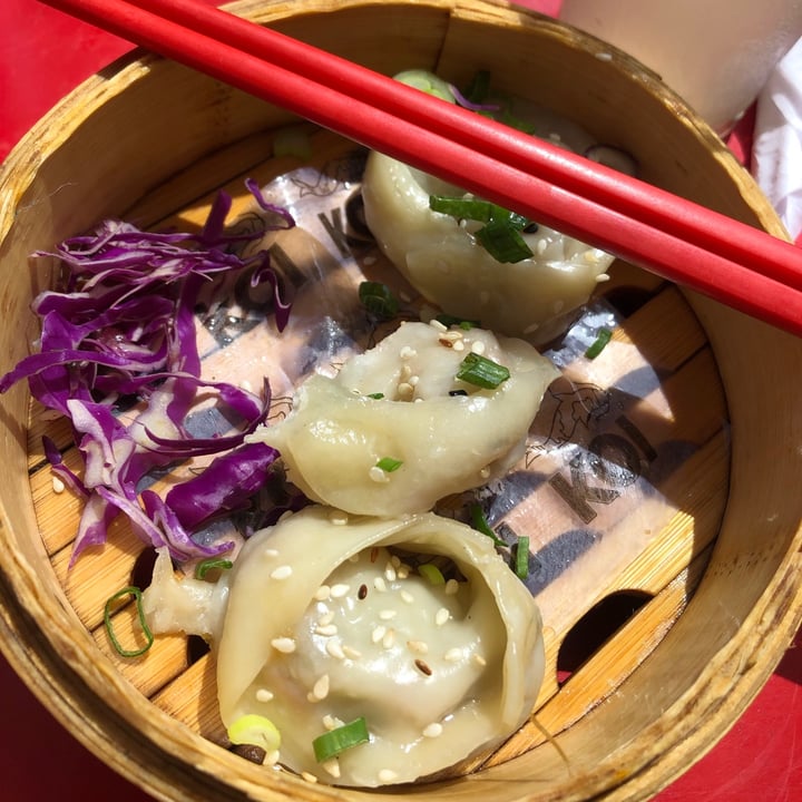 photo of KOI Beer & Dumplings DUMPLINGS DE VEGETALES shared by @zok on  26 Feb 2021 - review