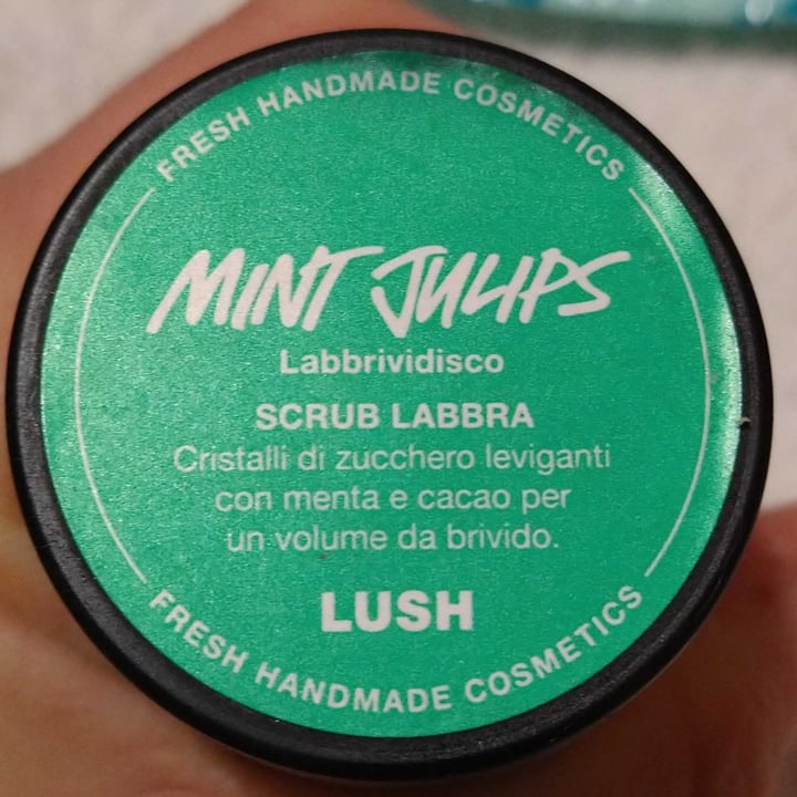 photo of LUSH Fresh Handmade Cosmetics Mint Julips lip scrub shared by @benjidetta on  30 Mar 2022 - review