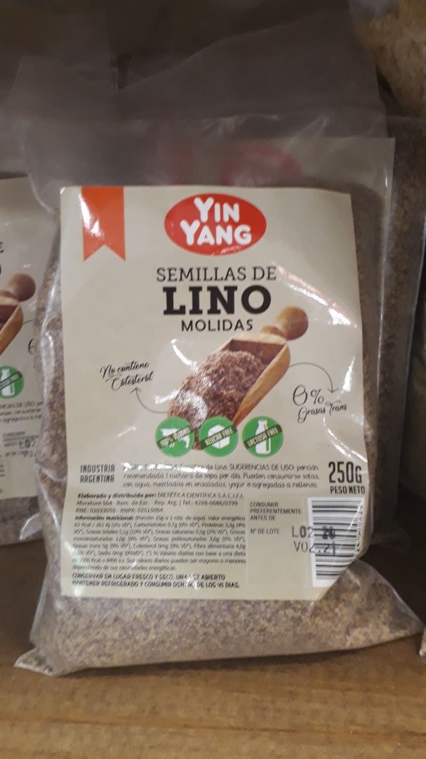 photo of Yin Yang Semillas de Lino molidas shared by @sofialegre on  22 Mar 2020 - review