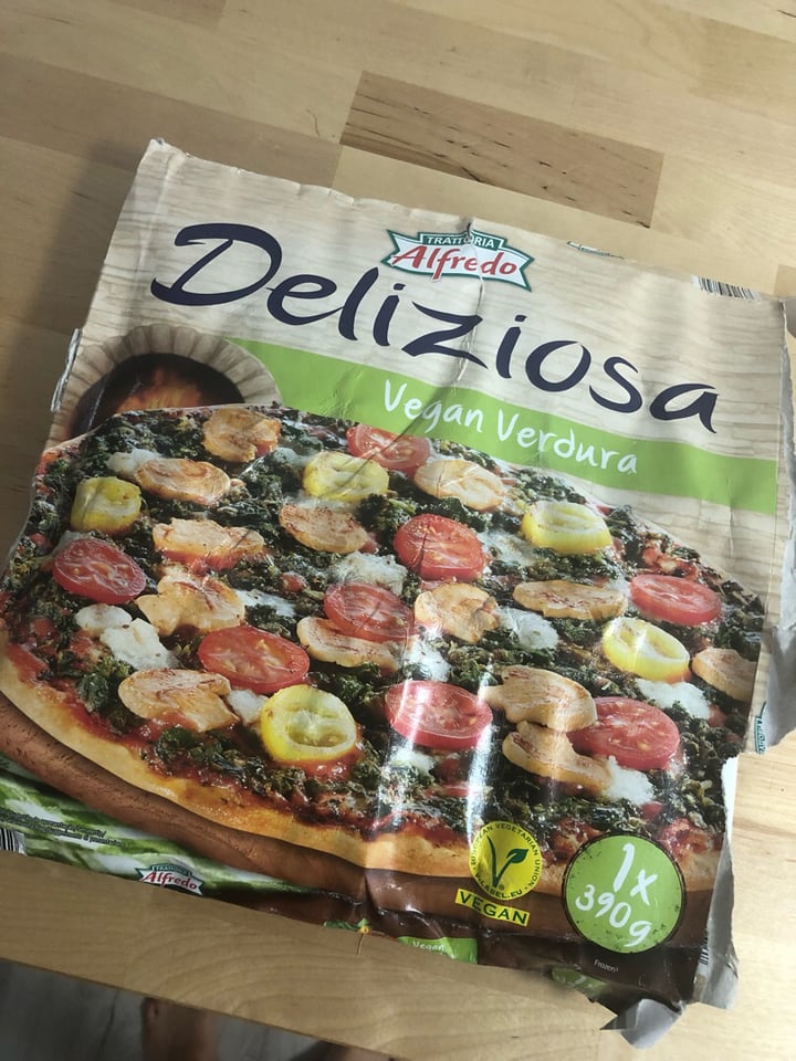 photo of Trattoria Alfredo Pizza Vegana de Verdura shared by @gicles on  07 Aug 2019 - review
