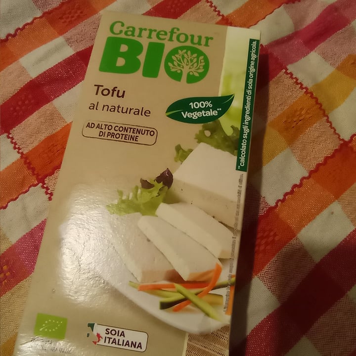 photo of Carrefour Bio Tofu al naturale shared by @alelulu on  01 Apr 2022 - review