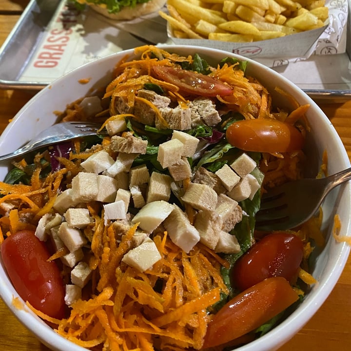 photo of Burger 54 Chicken & Green salad shared by @1wandadeluca on  12 Jan 2022 - review