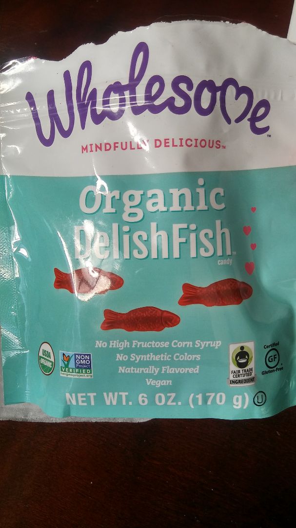 photo of Wholesome Wholesome Organic DelishFish shared by @billionvegans on  08 Sep 2018 - review