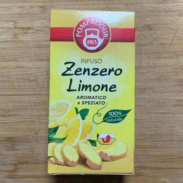 photo of Pompadour Infuso zenzero e limone shared by @assapello on  16 Jun 2022 - review