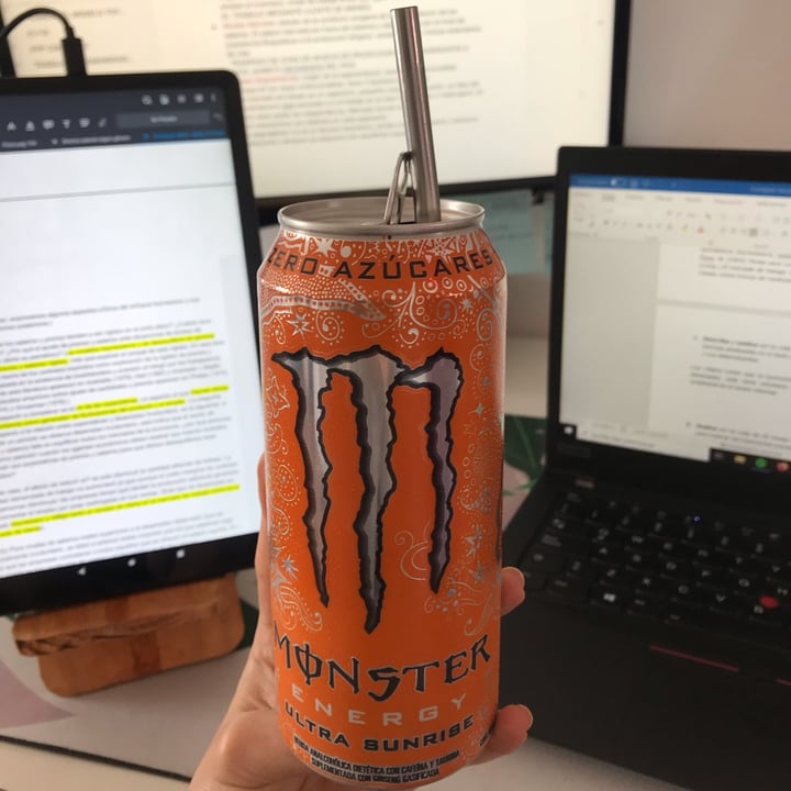 photo of Monster Energy Ultra Sunrise shared by @jjazcuello on  18 Nov 2021 - review