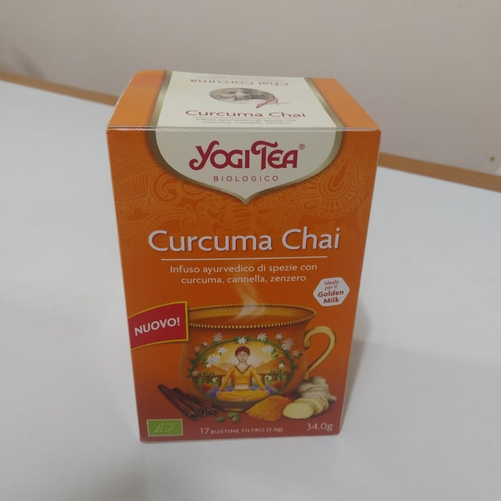 photo of Yogi Tea Organic Curcuma chai shared by @livelikevegansss on  14 Sep 2020 - review