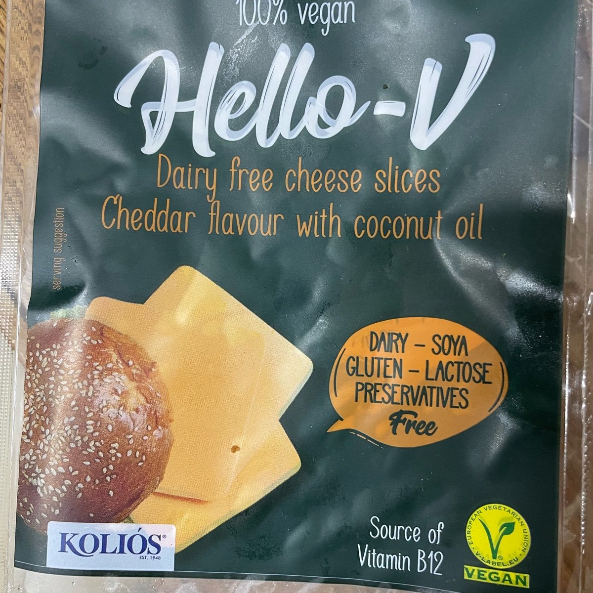 Vegan Cheddar from Kolios - Vegan Product Reviews & Ratings | abillion
