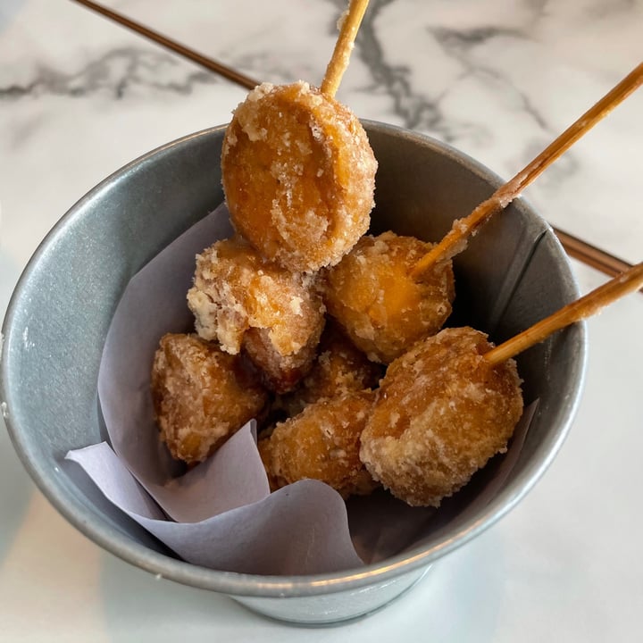 review photo of The Clef Cafe Fried mushroom skewers shared by @minnnnnt on 11 Apr 2021 - review