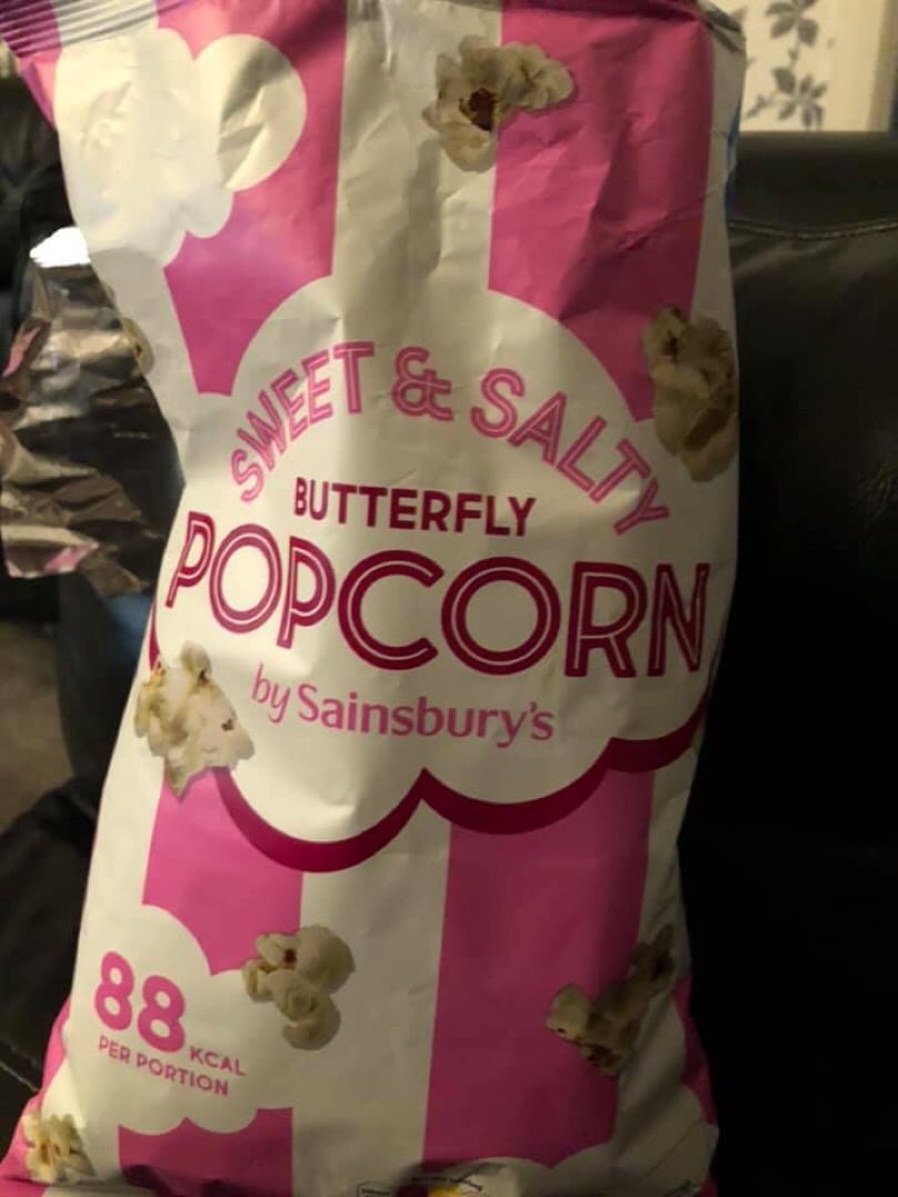Sainsbury's Sweet and salty Popcorn Reviews abillion