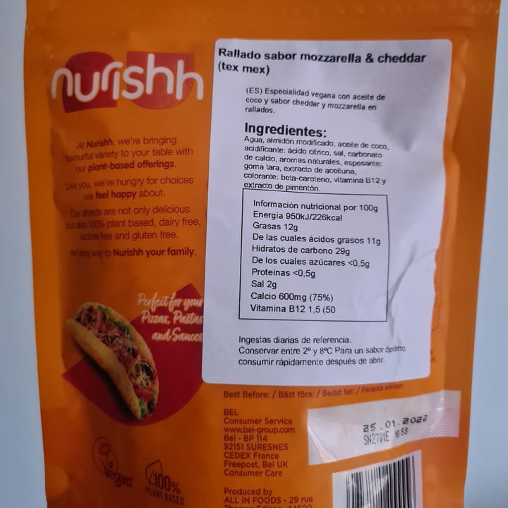 photo of Nurishh Cheddar & Mozzarella Style Blend shared by @happy4paws on  23 Dec 2021 - review