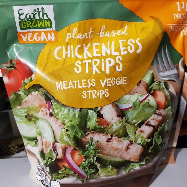 photo of Earth Grown Chickenless Strips shared by @dusty1 on  09 Jan 2021 - review