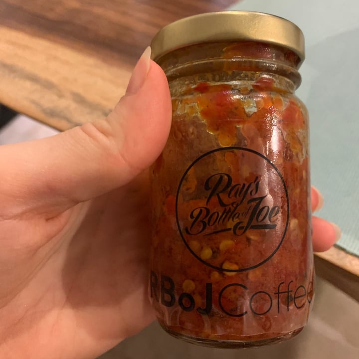 photo of RBoJ Coffee / Ray's Bottle of Joe Central Sambal Ikan Asin shared by @giveafudge2day on  06 May 2020 - review