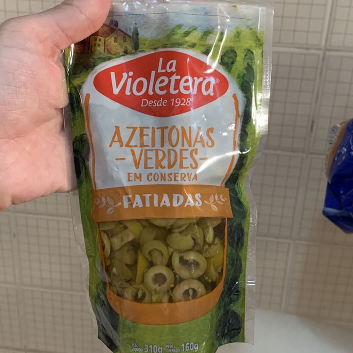 review photo of La violetera Azeitonas Verdes Fatiadas Em Conserva shared by @patriciapfr on 02 May 2022 - review