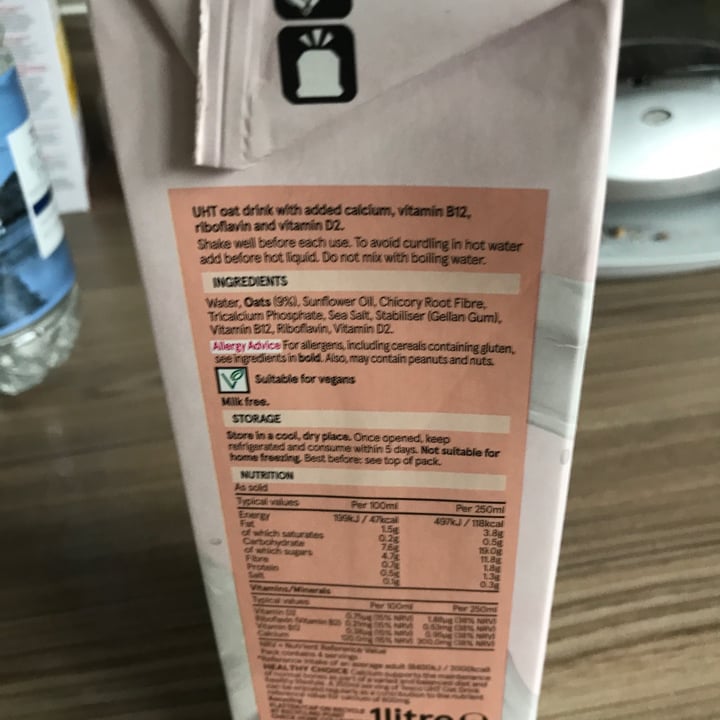 photo of Tesco oat drink shared by @ijo on  20 May 2021 - review
