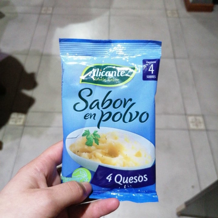 photo of Alicante Sabor en Polvo 4 Quesos shared by @camilacaruso on  05 Sep 2020 - review