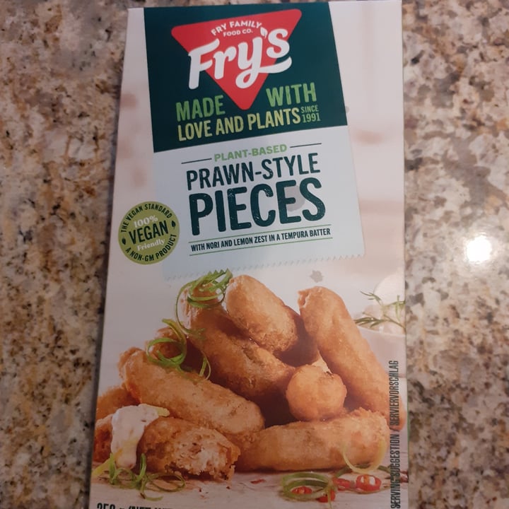 photo of Fry's Family Food Prawn Style Pieces shared by @plantbasedpisces on  30 Sep 2021 - review