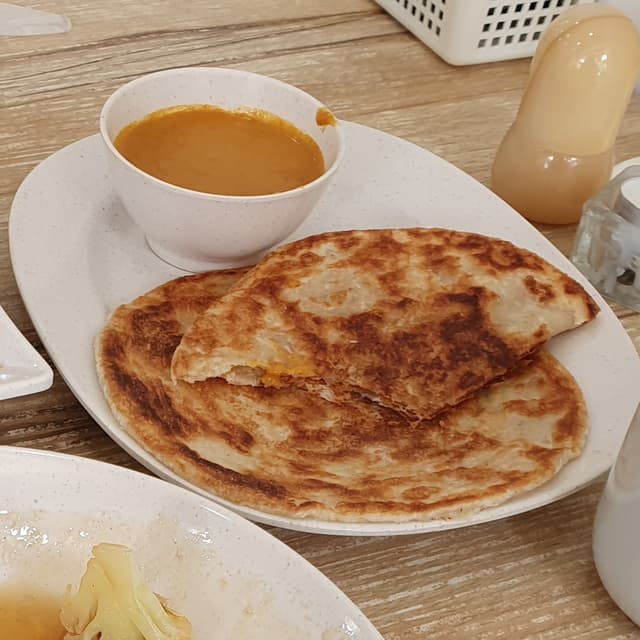 Foto do prato “Roti Prata”