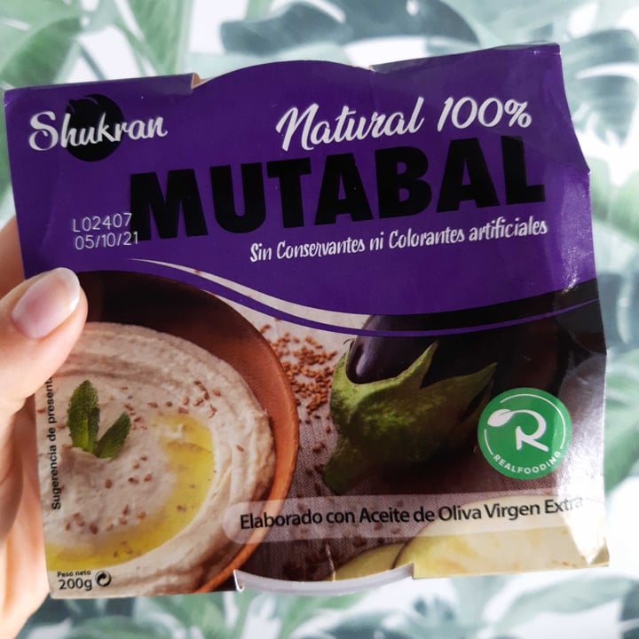 review photo of Mutabal Crema de berenjenas asadas shared by @vegankarol on 19 Sep 2021 - review