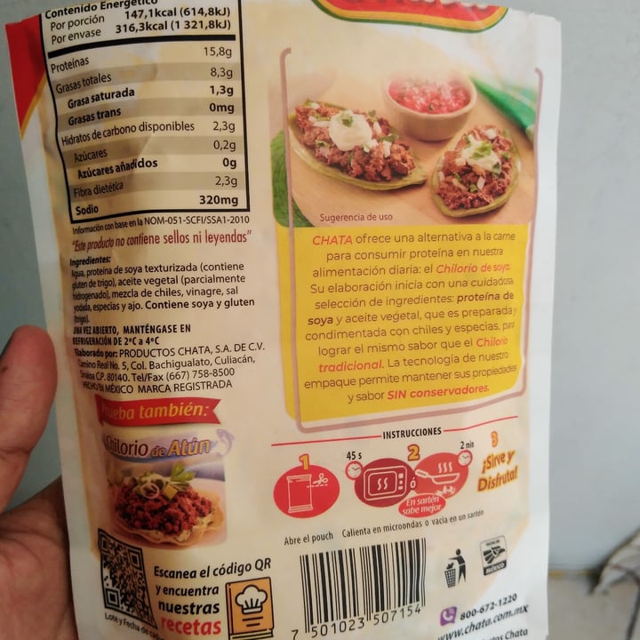 review photo of La Chata Chilorio De Soya shared by @selrmoon on 24 Oct 2021 - review