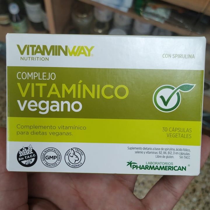 photo of VitaminWay Complejo Vitamínico Vegano shared by @lautarofrackiewicz on  26 Nov 2022 - review