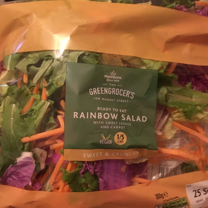 photo of Morrisons rainbow salad shared by @valedv on  24 Sep 2022 - review