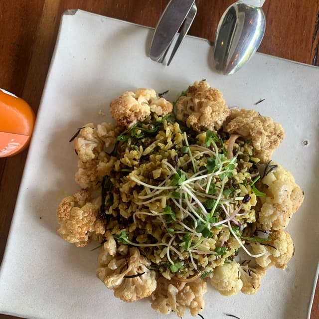 Photo of the dish “Roasted Cauliflower, Lentils And Brown Rice Salad”