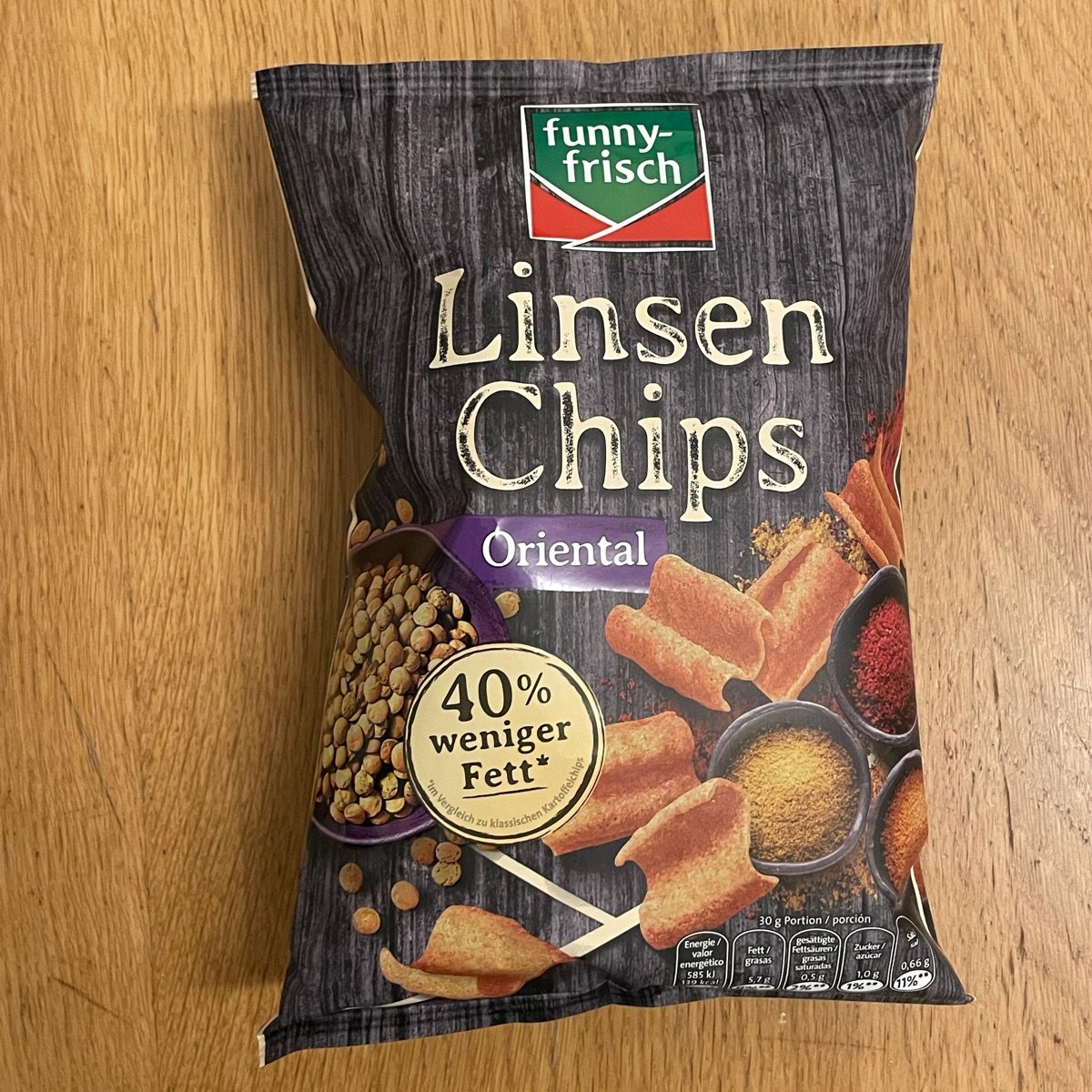 Funny-frisch Linsen Chips Oriental Review