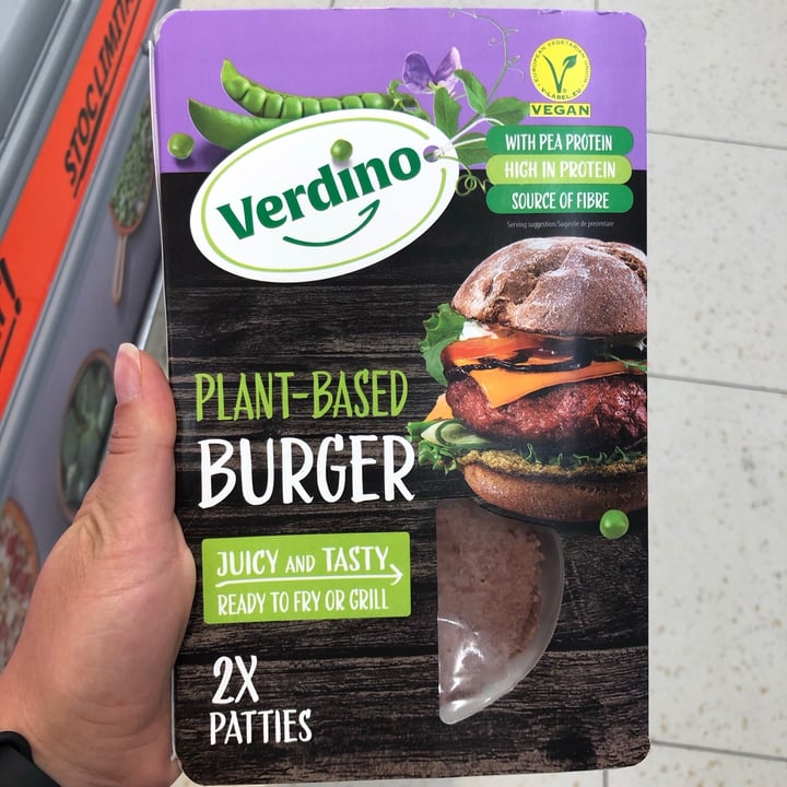 photo of Verdino Plant Based Burger shared by @valentinabojin on  11 Sep 2021 - review