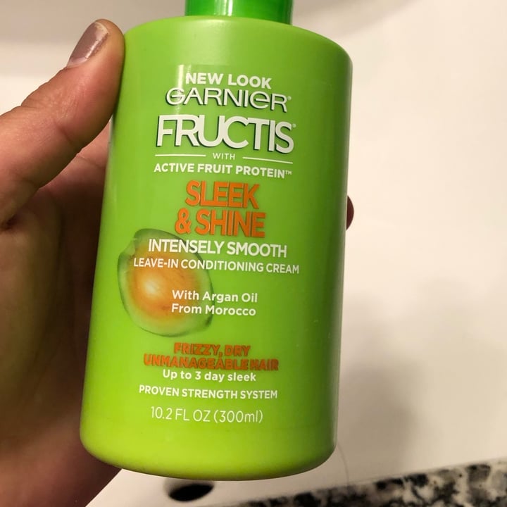 Garnier Sleek and Shine leave in conditioner Review | abillion