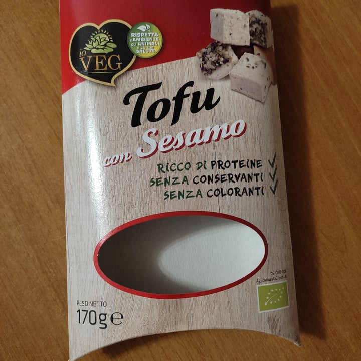 photo of ioVEG Tofu con sesamo shared by @ils on  13 Apr 2022 - review