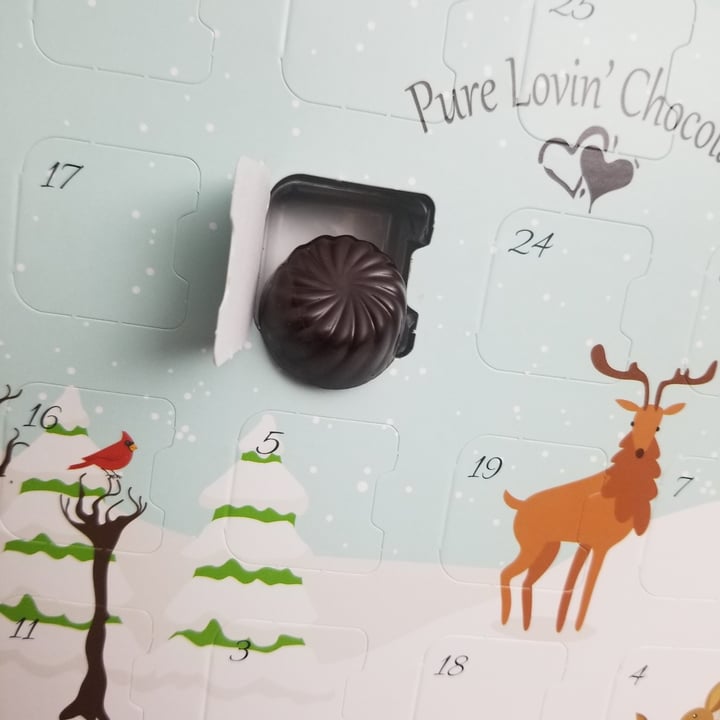 photo of Pure Lovin' Chocolate Advent Calendar (Filled) shared by @veganonvanisle on  23 Nov 2020 - review