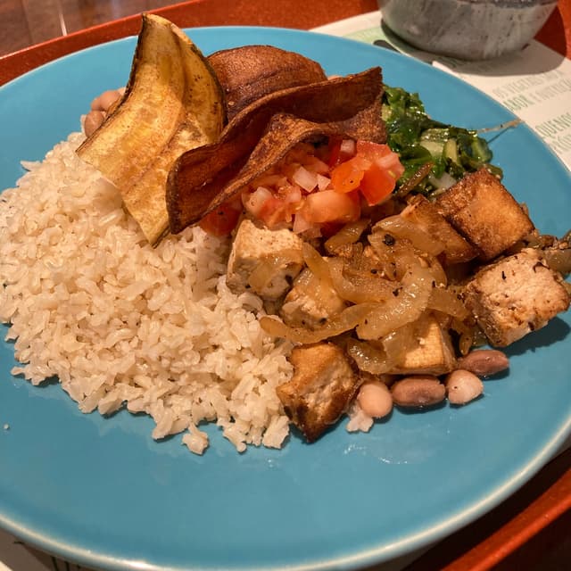 Photo of the dish “Tofu grelhado”