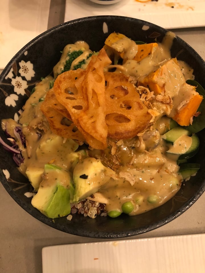 review photo of Ohana Sushi Vegan Mushroom Poke Bowl shared by @biancadr21 on 31 Jan 2020 - review