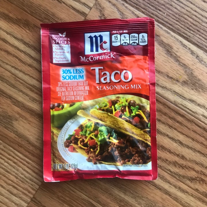 photo of McCormick Taco Seasoning shared by @megplant on  06 Aug 2020 - review