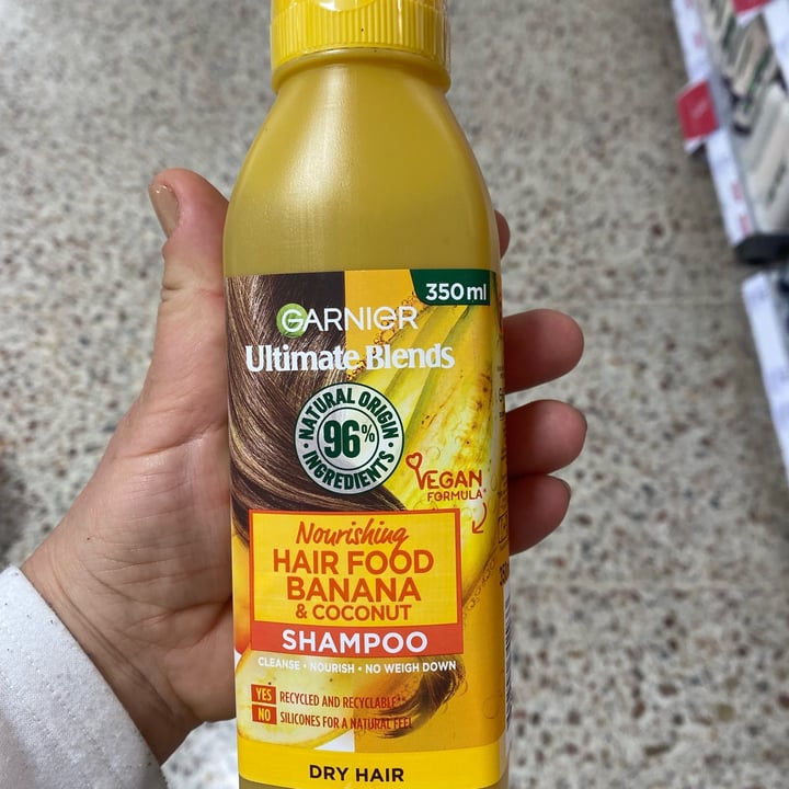 review photo of Garnier Garnier Hair Food Banana Shampoo shared by @lalonso on 09 May 2022 - review