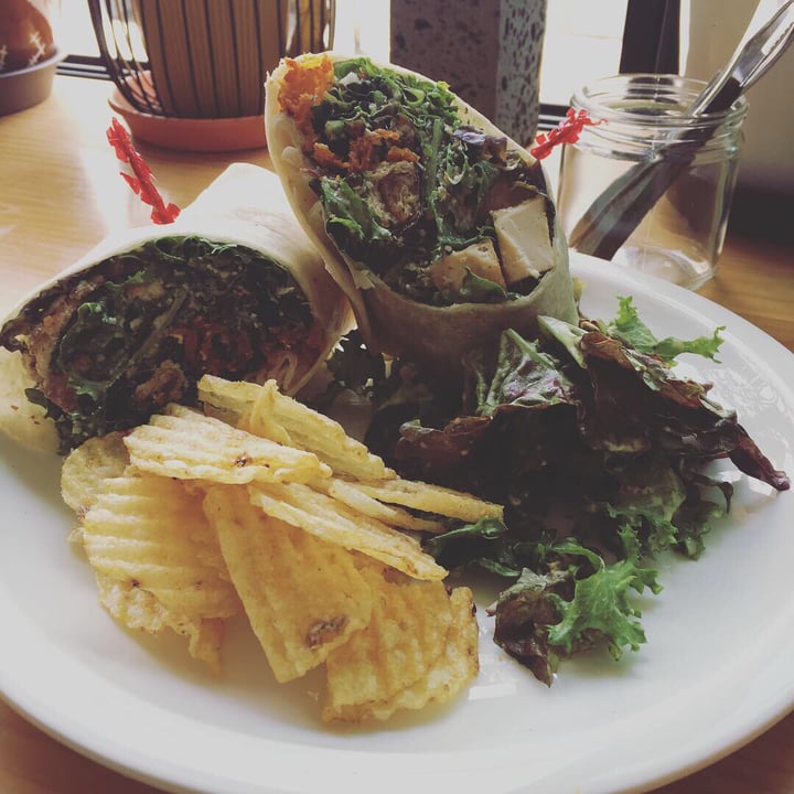 photo of Plant Café & Kitchen Tofu Caesar Wrap shared by @mags21 on  23 Apr 2019 - review