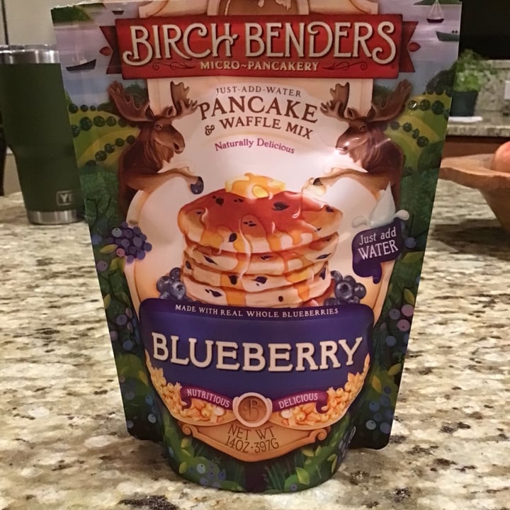 review photo of Birch Benders Birch Benders Blueberry Pancake & Waffle mix shared by @maryyelise on 23 Apr 2020 - review