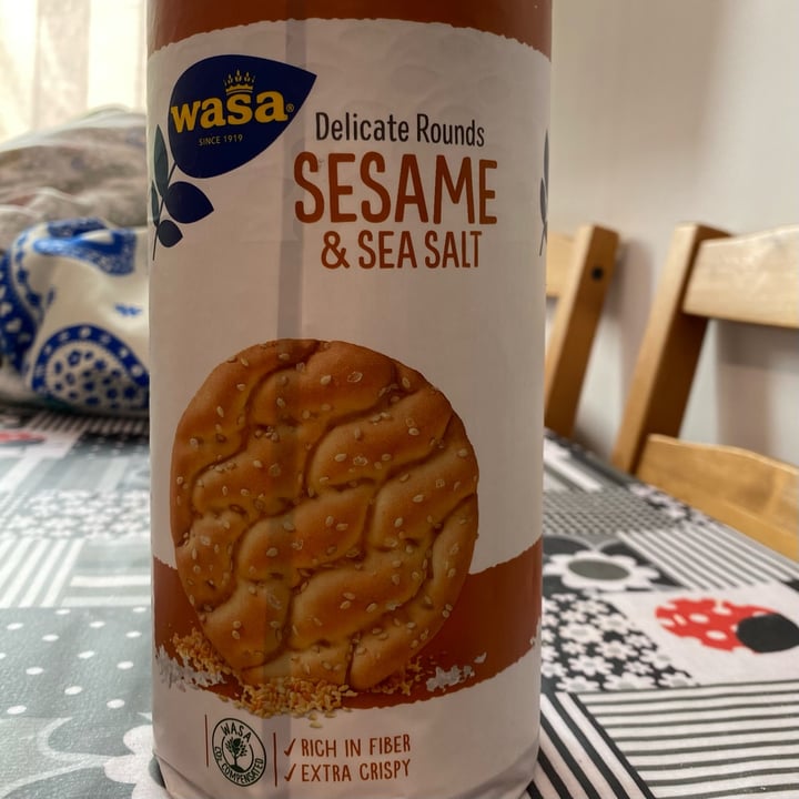 review photo of Wasa Rounds Sesame And Sea Salt shared by @vipatriziaaa on 01 Sep 2022 - review