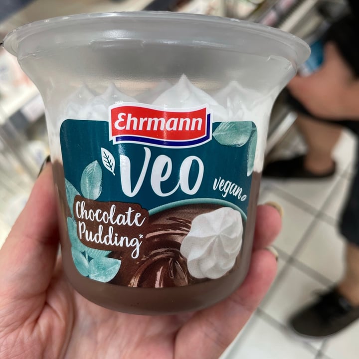 review photo of Ehrmann Veo Vegan Chocolate Pudding shared by @murielbrewriel on 01 Jun 2021 - review