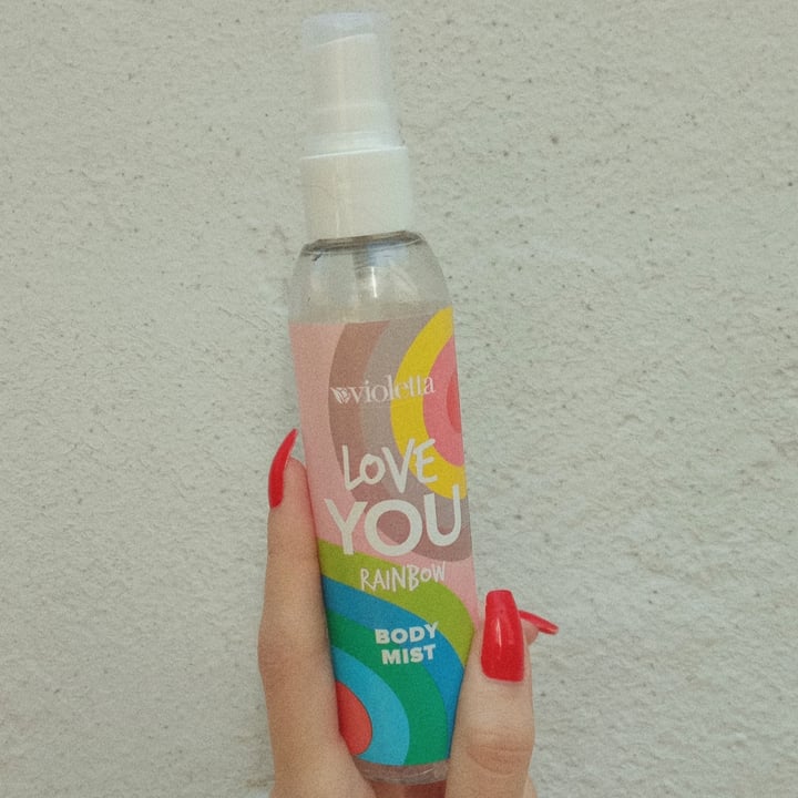 photo of Violetta cosméticos Body mist shared by @almendra16 on  10 Nov 2021 - review