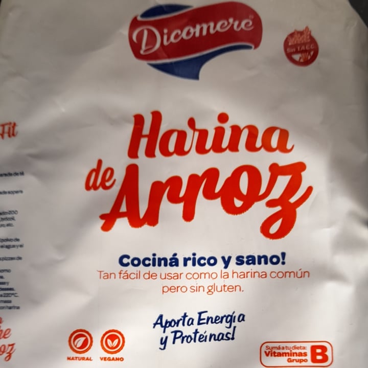 photo of Dicomere Harina de arroz shared by @alecari1975 on  02 Nov 2022 - review