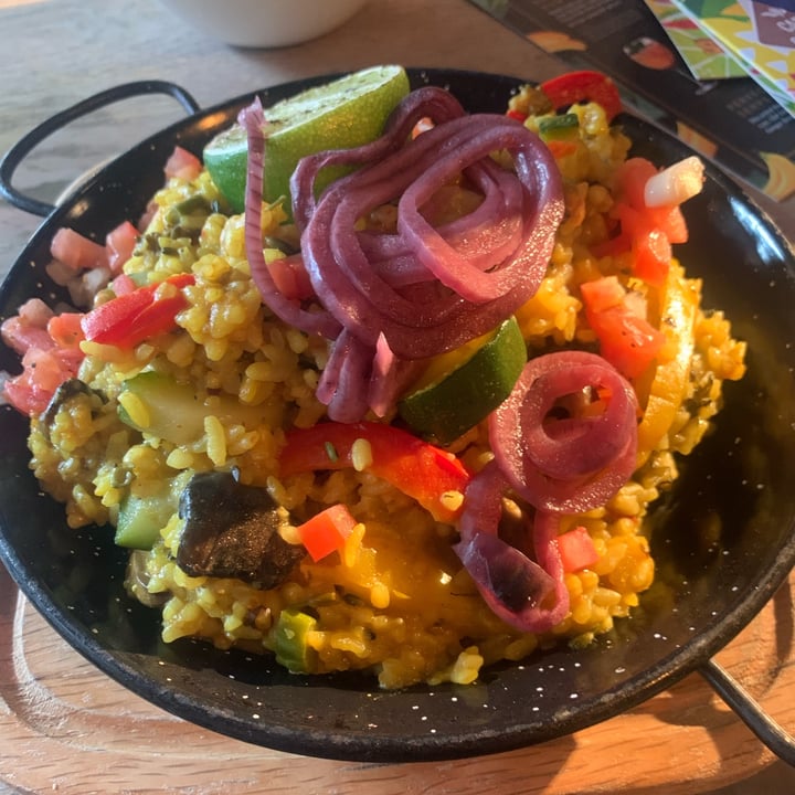 review photo of Revolución de Cuba Aberdeen Vegan Paella shared by @veganlauralou on 06 Mar 2022 - review