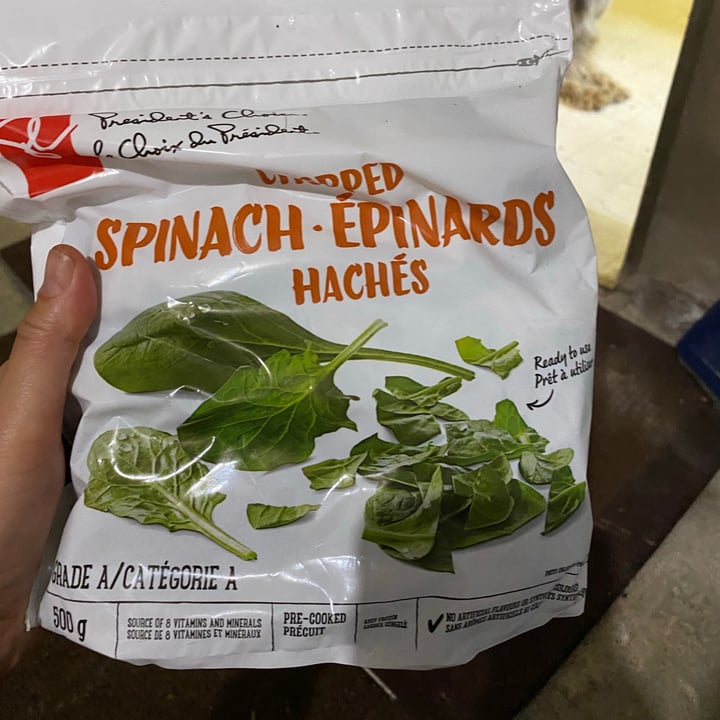 photo of President's Choice Frozen Spinach shared by @lisaj on  26 Jun 2021 - review
